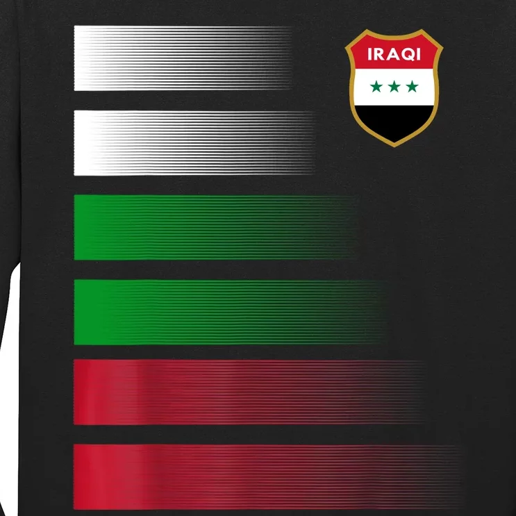 Iraqi Futbol Soccer Jersey Long Sleeve Shirt