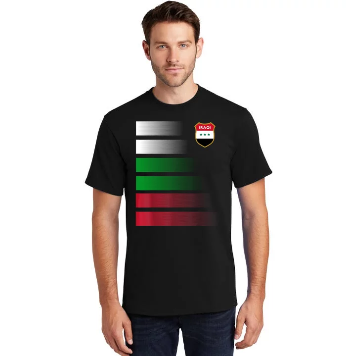 Iraqi Futbol Soccer Jersey Tall T-Shirt