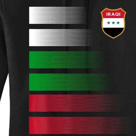 Iraqi Futbol Soccer Jersey Women's Pullover Hoodie