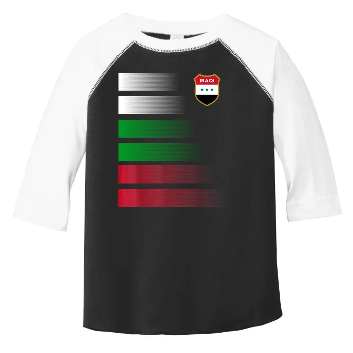 Iraqi Futbol Soccer Jersey Toddler Fine Jersey T-Shirt