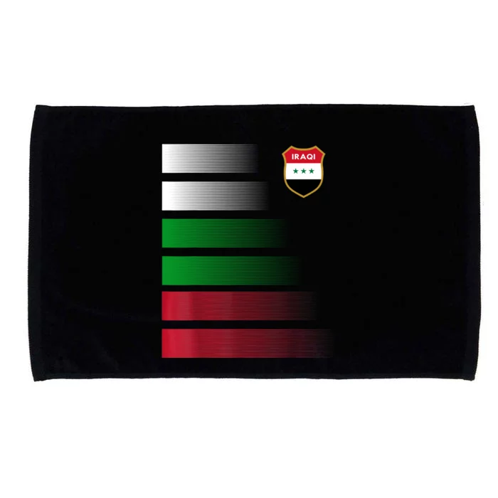 Iraqi Futbol Soccer Jersey Microfiber Hand Towel