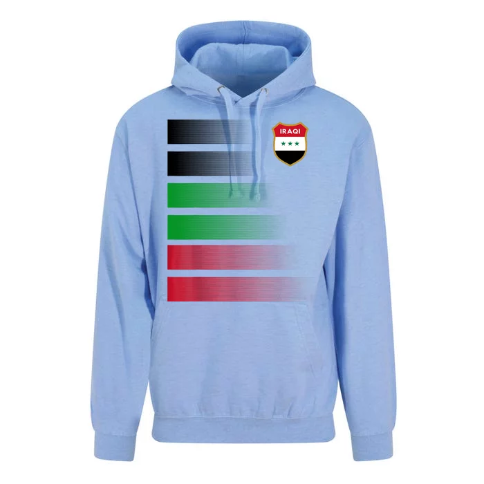 Iraqi Futbol Soccer Jersey Unisex Surf Hoodie