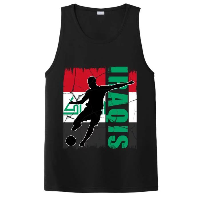 Iraqi Futbol Soccer Player Performance Tank