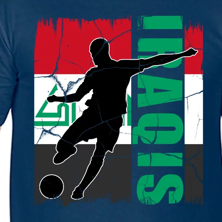 Iraqi Futbol Soccer Player Comfort Colors T-Shirt