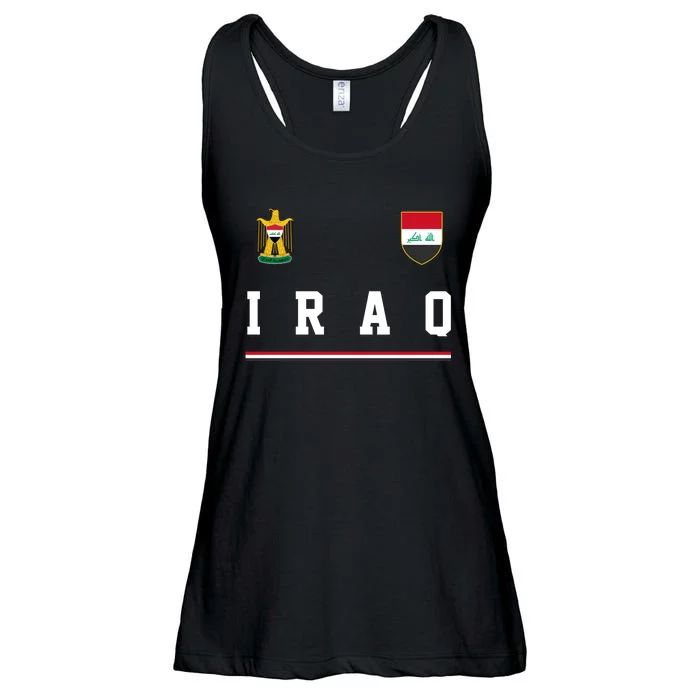 Iraq Futbol Soccer Logo Ladies Essential Flowy Tank