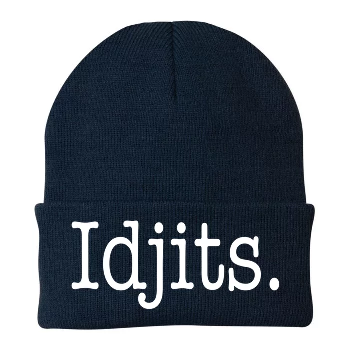 Idjits Funny Southern Slang Knit Cap Winter Beanie