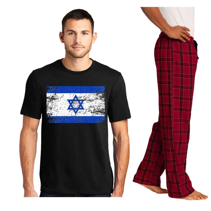 Israel Flag Supporter Hoodie Pajama Set