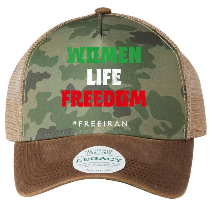 Iranian Flag, Support Women Iran, I Stand With Women Of Iran Legacy Tie Dye Trucker Hat