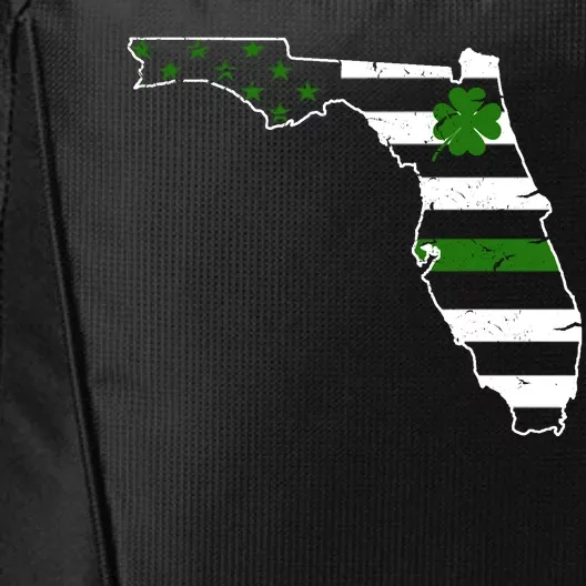 Irish Florida State Flag American Map City Backpack