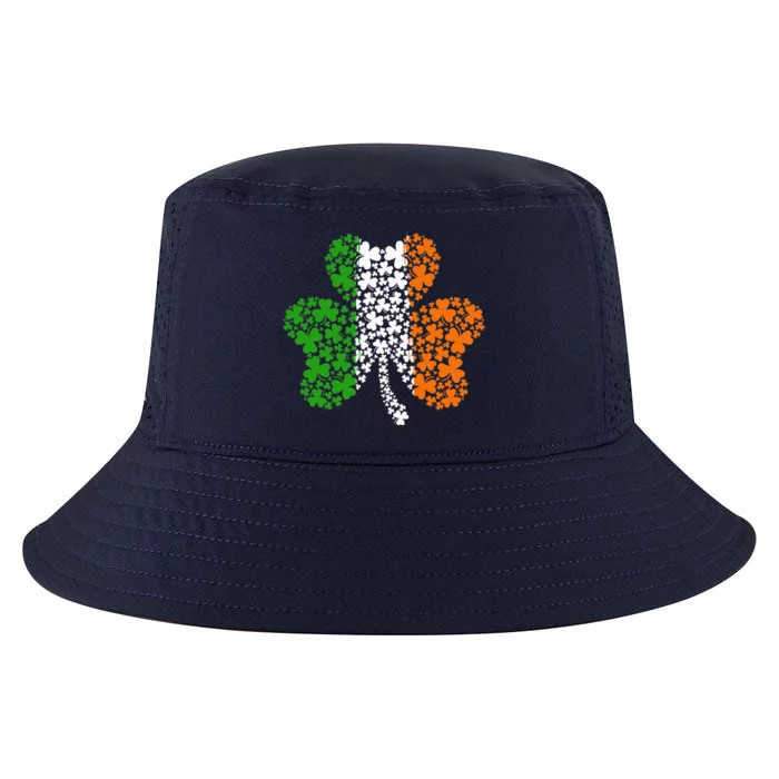 Irish Flag Shamrock Four Leaf Clover St Patricks Day Cool Comfort Performance Bucket Hat