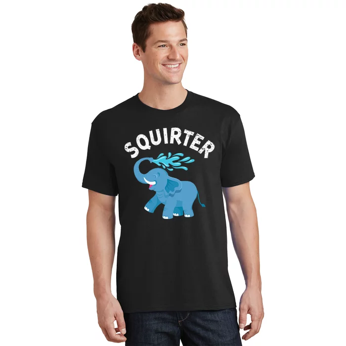 Inappropriate Funny Squirter Embarrassing T-Shirt