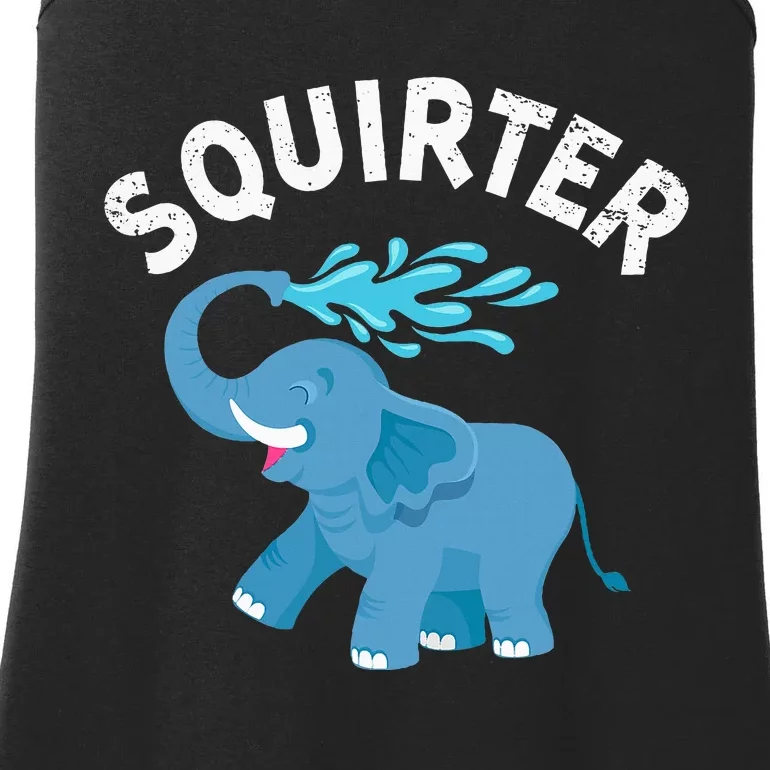 Inappropriate Funny Squirter Embarrassing Ladies Essential Tank