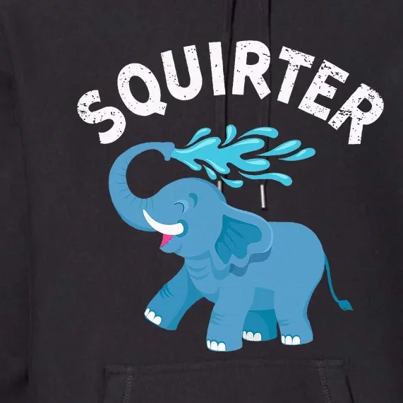 Inappropriate Funny Squirter Embarrassing Premium Hoodie