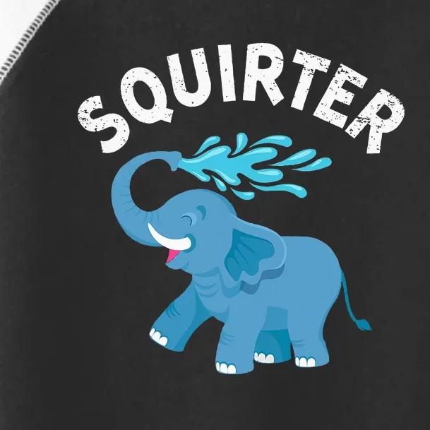 Inappropriate Funny Squirter Embarrassing Toddler Fine Jersey T-Shirt