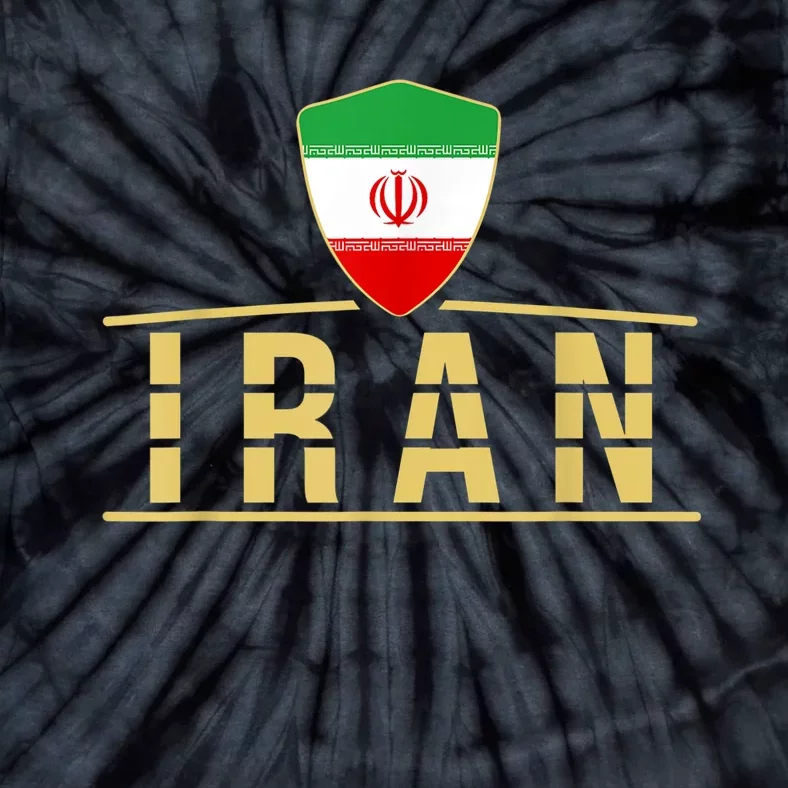 Iran Football Shirt Iran Soccer Jersey Proud Iranian Tie-Dye T-Shirt