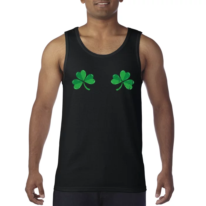 Irish Funny Shamrocks Costume Pun Meme Saint Patrick's Day Tank Top