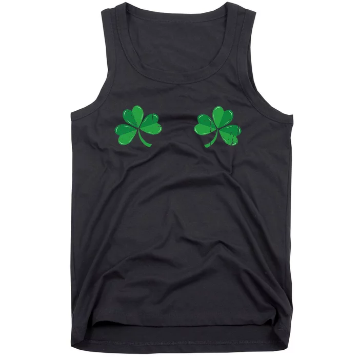 Irish Funny Shamrocks Costume Pun Meme Saint Patrick's Day Tank Top