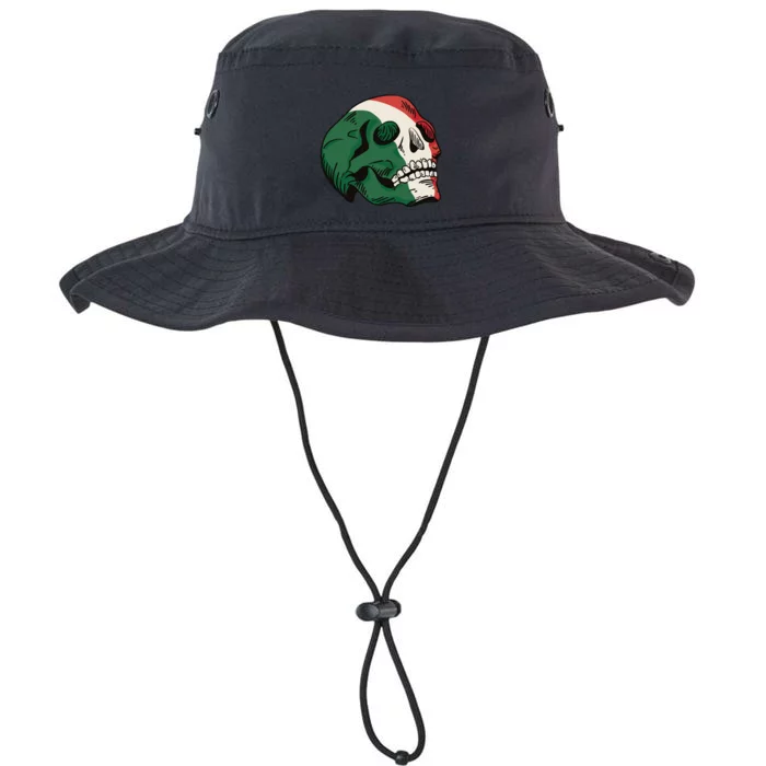 Italian Flag Skull Legacy Cool Fit Booney Bucket Hat