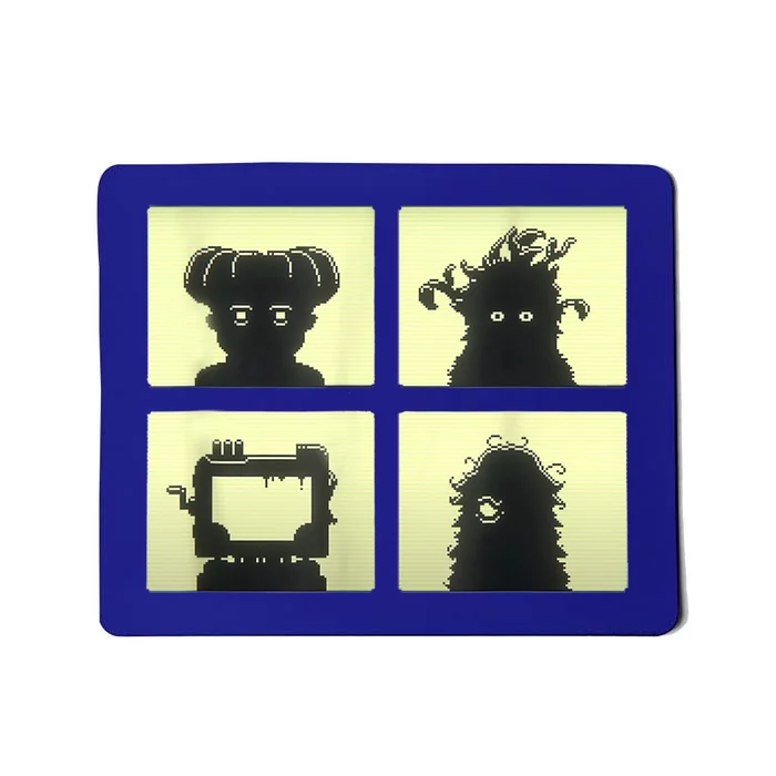 Inscryption Four Scribes Boss Psychological Card Game Scary Mousepad