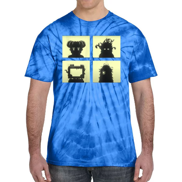 Inscryption Four Scribes Boss Psychological Card Game Scary Tie-Dye T-Shirt