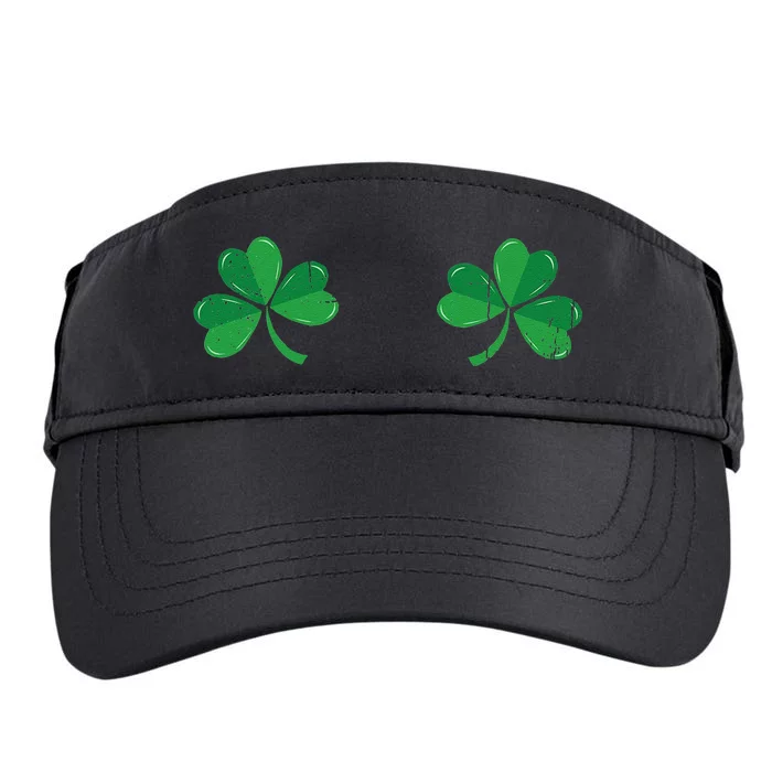 Irish Funny Shamrocks Costume Pun Meme Saint Patrick's Day Adult Drive Performance Visor