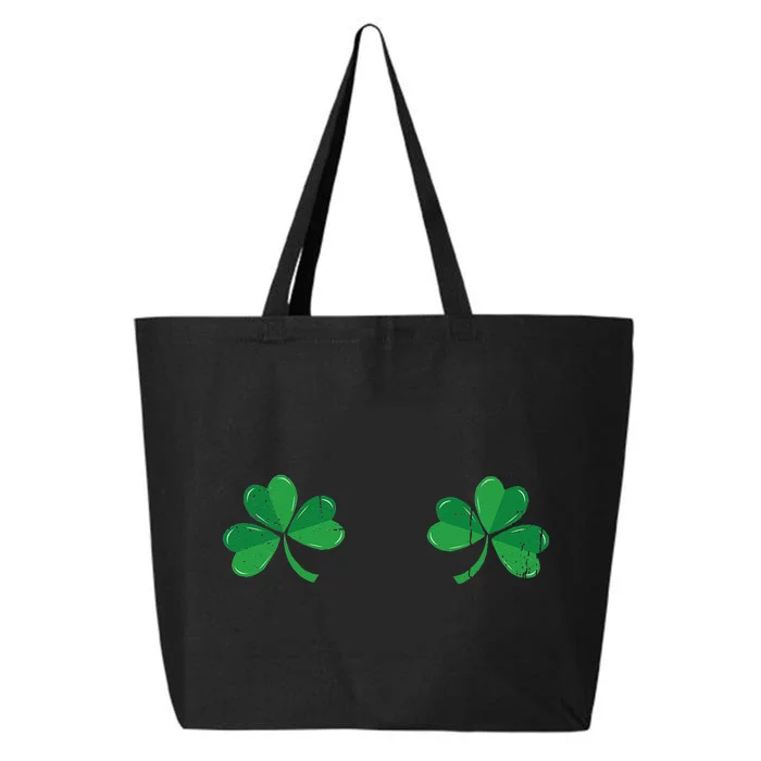 Irish Funny Shamrocks Costume Pun Meme Saint Patrick's Day 25L Jumbo Tote