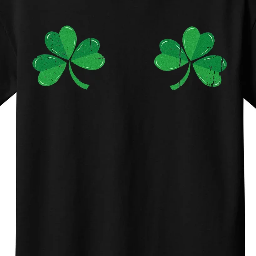 Irish Funny Shamrocks Costume Pun Meme Saint Patrick's Day Kids T-Shirt