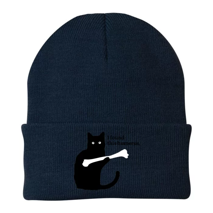 I FOUND THIS HUMERUS Knit Cap Winter Beanie