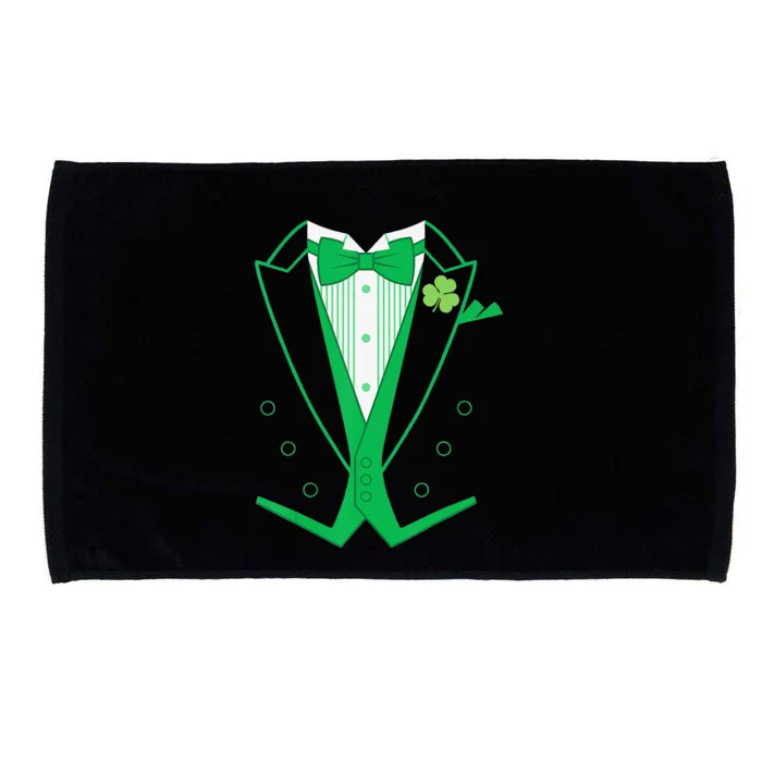 Irish Formal Tuxedo St. Patrick's Day Microfiber Hand Towel