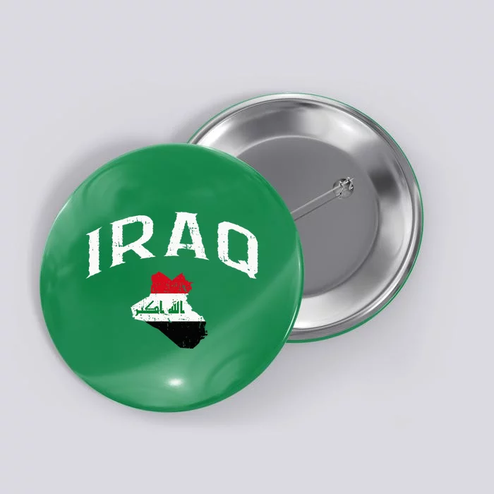 Iraq Flag Throwback Sport Souvenir Button