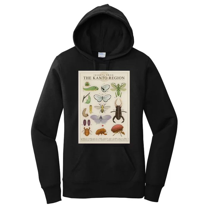 Insects From The Kanto Region Women's Pullover Hoodie