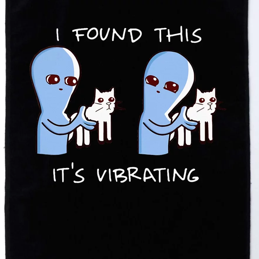 I Found This ItS Vibrating Alien Platinum Collection Golf Towel