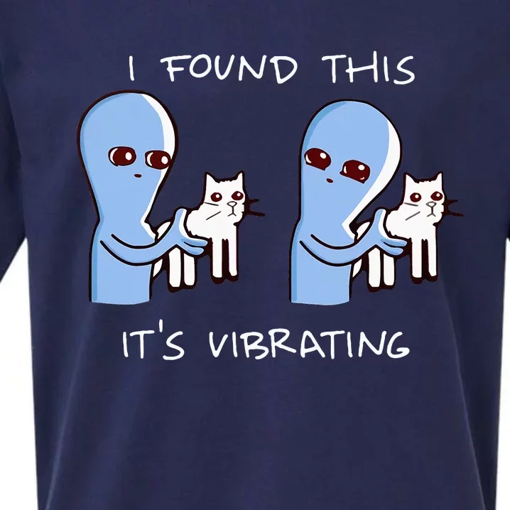 I Found This ItS Vibrating Alien Sueded Cloud Jersey T-Shirt