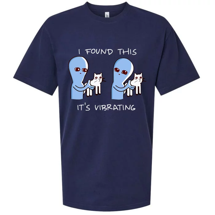 I Found This ItS Vibrating Alien Sueded Cloud Jersey T-Shirt