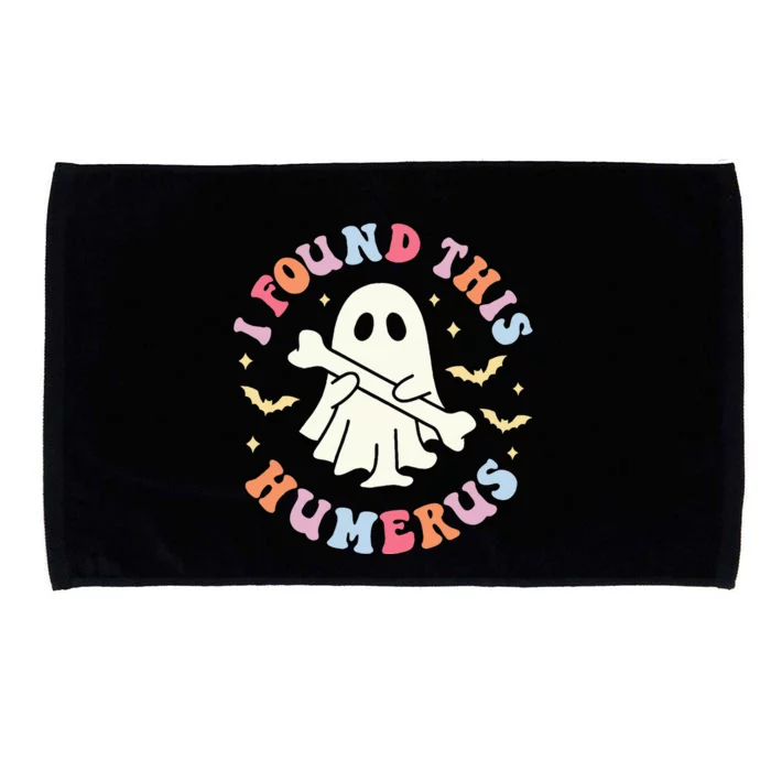 I Found This Humerus Pun Joke Humorous Halloween Costume Microfiber Hand Towel