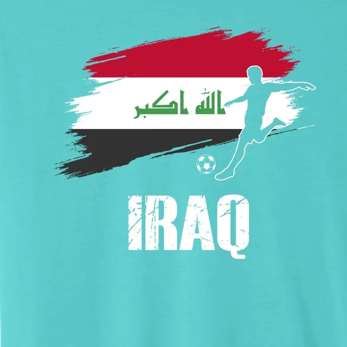 Iraq Football Team Player Flag ChromaSoft Performance T-Shirt