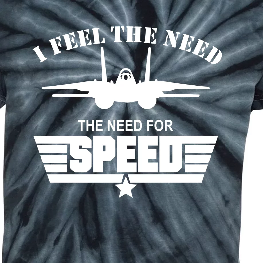 I Feel The Need The Need For Speed Kids Tie-Dye T-Shirt