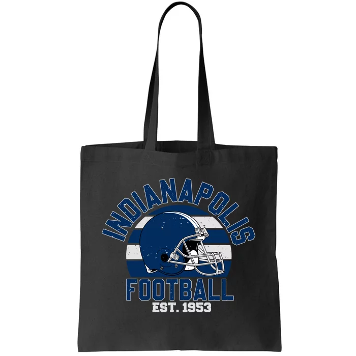 Indianapolis Football Team Supporter Tote Bag