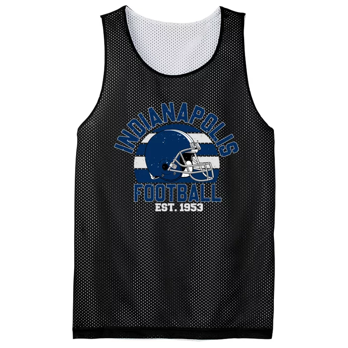 Indianapolis Football Team Supporter Mesh Reversible Basketball Jersey Tank