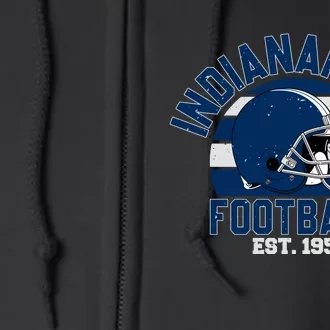 Indianapolis Football Team Supporter Full Zip Hoodie