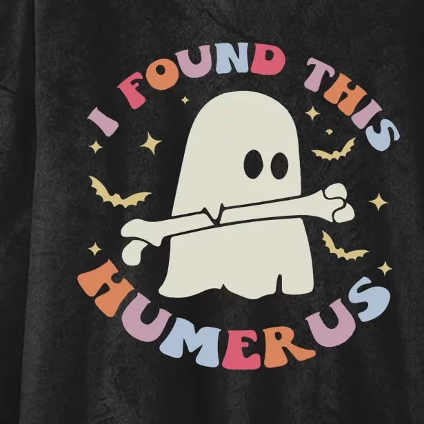 I Found This Humerous Funny Doctor Ghost Hooded Wearable Blanket