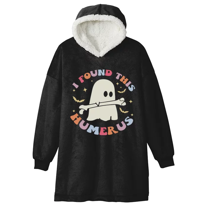 I Found This Humerous Funny Doctor Ghost Hooded Wearable Blanket