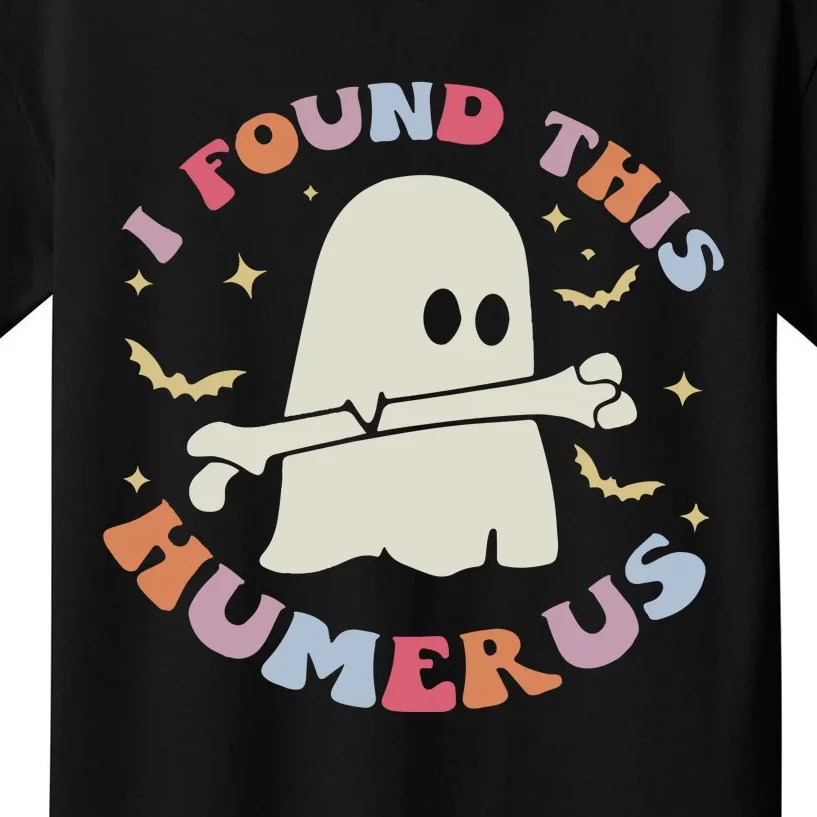 I Found This Humerous Funny Doctor Ghost Kids T-Shirt