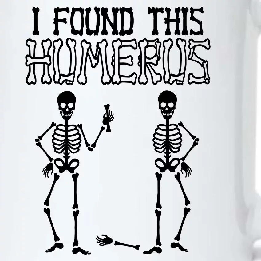 I Found This Humerus Funny Skeleton Black Color Changing Mug