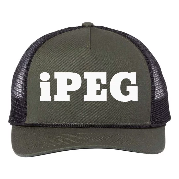 Ipeg For Those That Like To Peg And Love Pegging Retro Rope Trucker Hat Cap