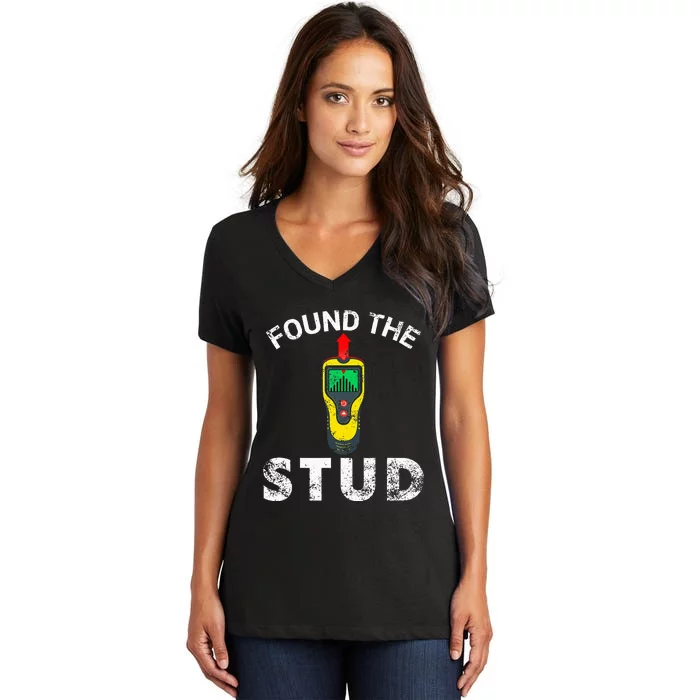 I Found The Stud Women's V-Neck T-Shirt