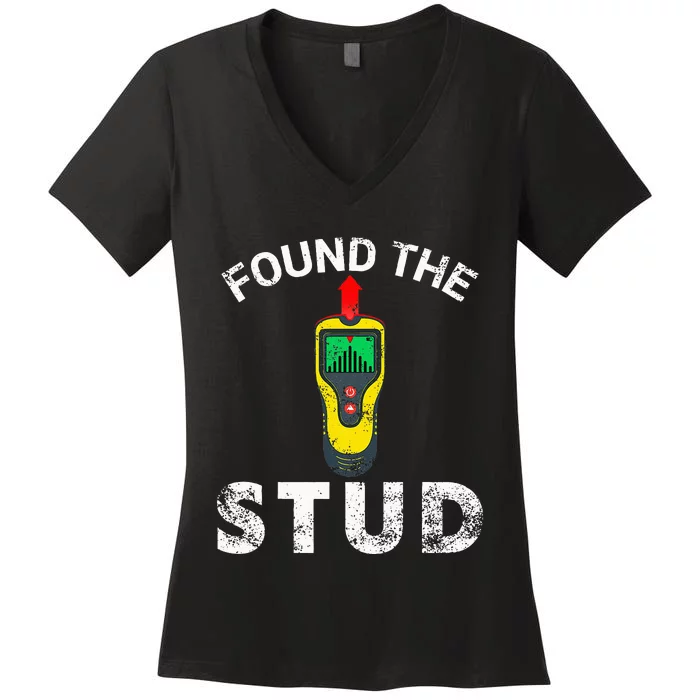 I Found The Stud Women's V-Neck T-Shirt