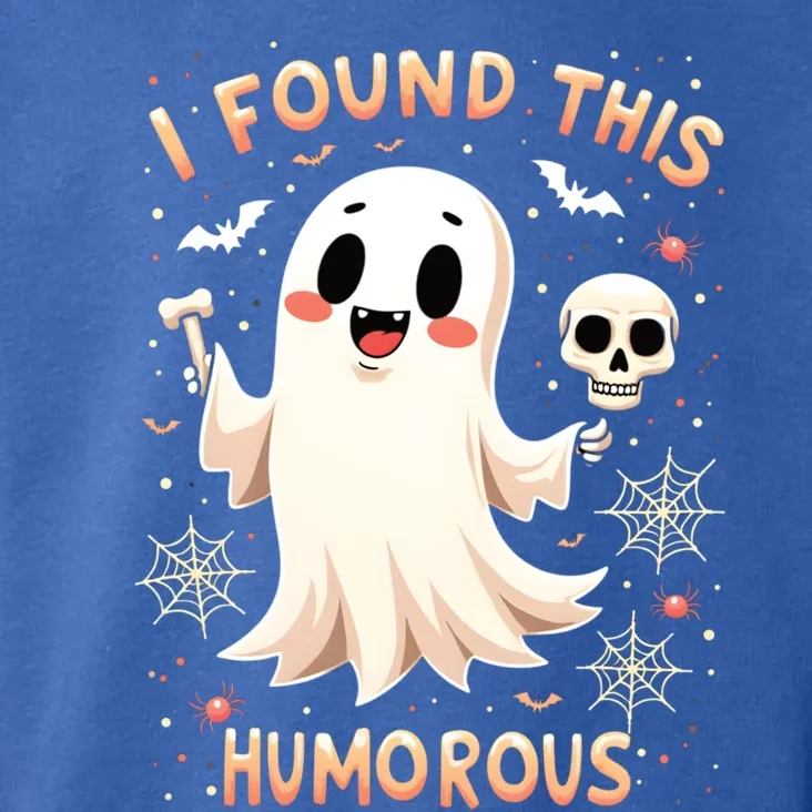 I Found This Humorous Halloween Ghost Design Cool Gift Toddler Hoodie