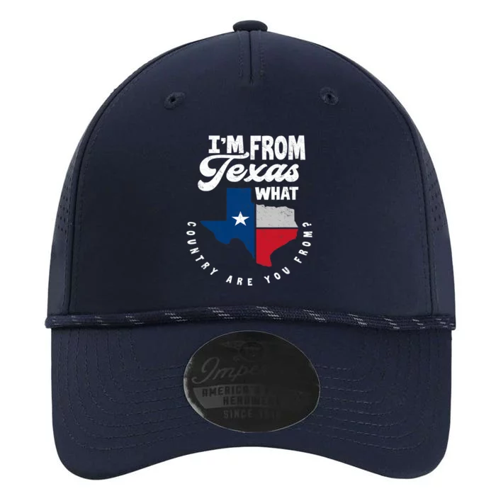 I'm From Texas What Country Are From Proud Texan Performance The Dyno Cap