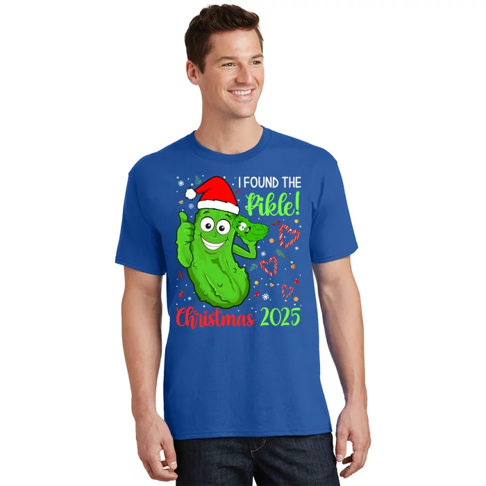 I Found The Pickle Christmas 2025 Funny Xmas Party Gift T-Shirt